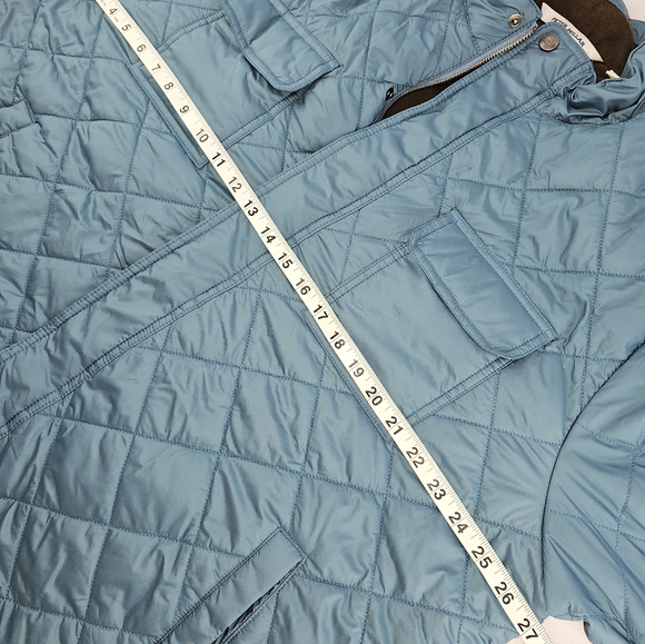 Peter Millar Norfolk Quilted Lightweight Bomber Jacket Blue XXL - Picture 15 of 16